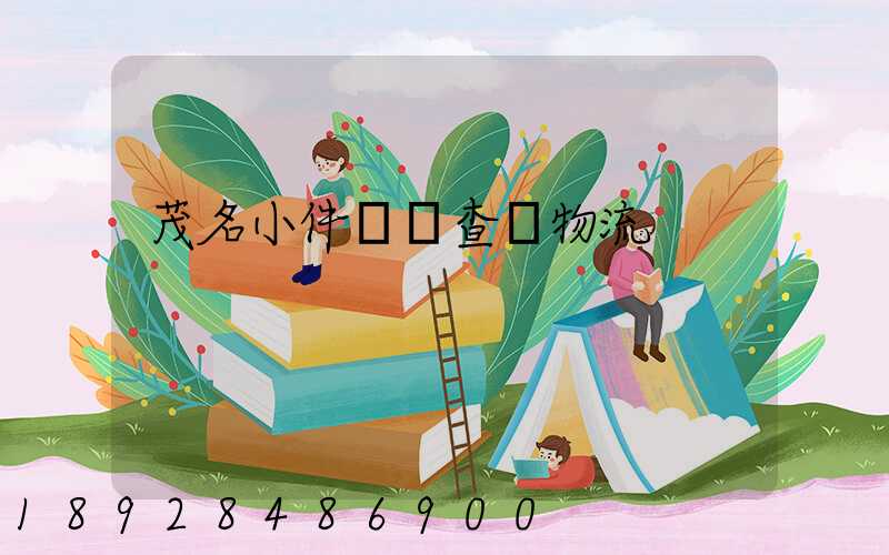 茂名小件運輸查詢物流